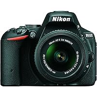 Nikon D5500 DX-Format Digital SLR Camera + AF-P 18-55mm VR Lens Kit + Memory Card + Camera Bag