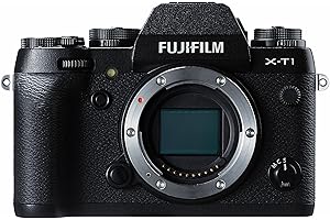 Fujifilm X-T1 Systemkamera (16,3 Megapixel, 7,6 cm (3 Zoll) LCD-Display, X-Trans CMOS II Sensor, SD/SDHC-Kartenslot, Full HD,