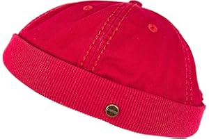BALKE Lakota 38150485 Bonnet docker, pour homme, lourd, délavé, coutures robustes, casquette d'été, pour pêcheurs, cyclistes