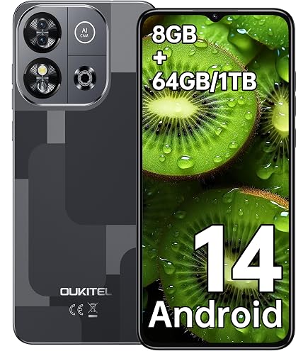 Handyhülle Für Oukitel C1 / C1 Pro Mit Panzerglas – Transparentes TPU Case & Displayschutz In Einem Set