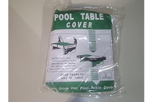 HKBTCH Billardtisch-Abdeckung für ca. 182 cm große Tische.