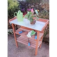 Pflanztisch aus Holz