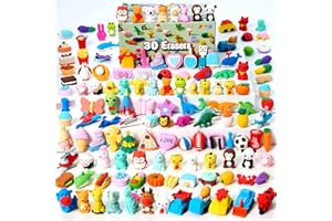 ‎JOYIN JOYIN 36 Pcs Tier 3D Radiergummis, Mini Bleistift Radiergummis für Kinder, Radiergummis Kinder Set Zoo Tiere, Lustige Radiergummis für Kinder Partygeschenke, Geburtstagsgeschenke