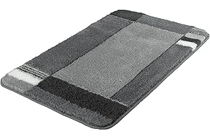 ‎KLEINE WOLKE Kleine Wolke 7258901360 Badteppich Padova, 60 x 100 cm, anthrazit