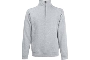 Fruit of the Loom Sudadera clásica para Hombre con Cremallera y Cuello