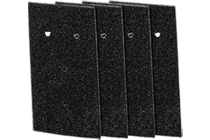 BRELET 4 Pezzi Filtri per Asciugatrice.Filtro Adatto per Asciugatrice Bauknecht Privileg Whirlpool HX 481010716911.Filtro per Scambiatore 230x115x14 mm.Filtro per Asciugatrice Condensazione e Pompa di Calore