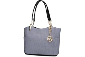 MKF COLLECTION Mia K Collection Schulterhandtasche für Damen: veganes Leder Umhängetasche, Tragetasche mit Tragegriff oben, Damen Pocketbook