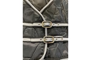 IV Horse Wee & Small Pony Stable Rug 100g in Black