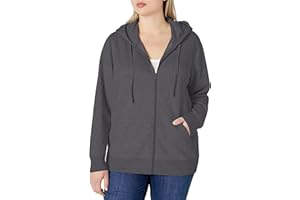 Amazon Essentials Sudadera con Capucha de Forro Polar con Cremallera Completa (Disponible en Tallas Grandes) Mujer