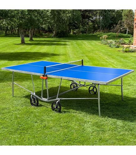 Housse Table Ping-Pong Vermont 2 En 1 - Intérieur/Extérieur, Polyester 210D