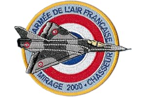NAGAPATCHES Patche Ecusson Mirage 2000 Patch Thermocollant Pilote Avion Chasse France