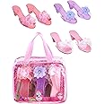 Expressions Princess Heels Set in Carrying Bag - Pretend Play High Heels for Kids