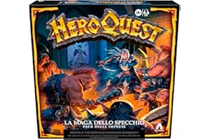 Avalon Hill, HeroQuest La Maga dello Specchio, Pack delle Imprese, Gioco di Avventura Fantasy in Stile Dungeon Crawler