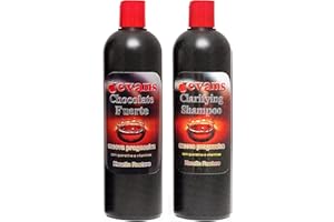 YSSER evans COMBO PACK Brazilian Keratin Hair Smoothing Treatment Blowout Straightening System – Strong 16 fl oz + Clarifying Shampoo, 16 Fl Oz (Pack of 2)