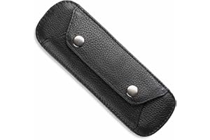 LEABAGS Almohadilla de Hombro de Cuero de búfalo Genuino | Aspecto Vintage | Correa de Hombro para Bolsas | Almohadilla de Hombro con Superficie Antideslizante
