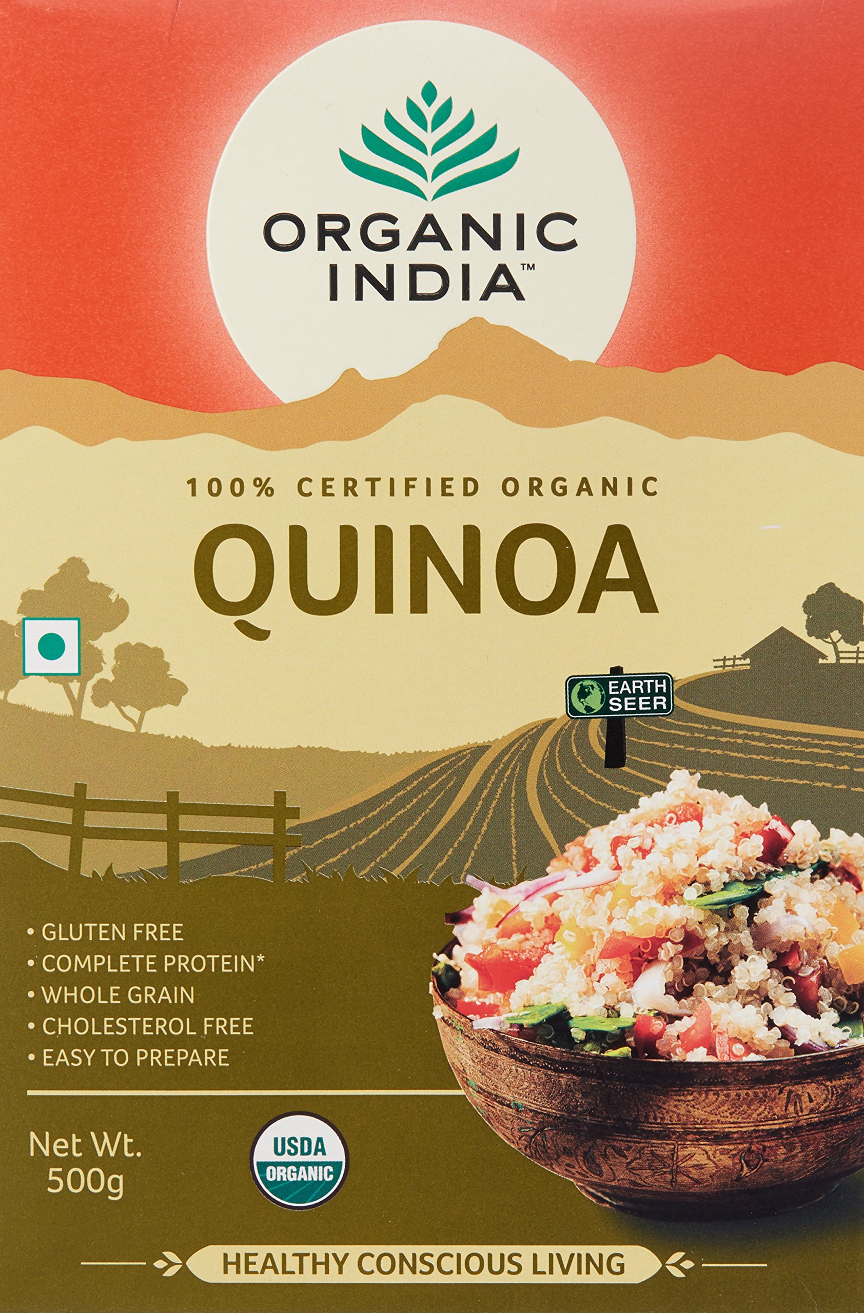 Organic India Quinoa Nutritious Food - 500 grams