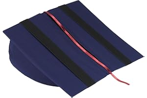 JUNGHANS Klein & More Buchstütze Leselotte blau Lesekissen für bequemes Lesen, Baumwolle, L 21cm, B 25cm, Ã˜ 20cm