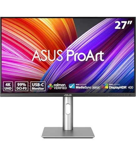 ASUS ProArt PA27JCV Display 5K 27-Inch Professional Monitor