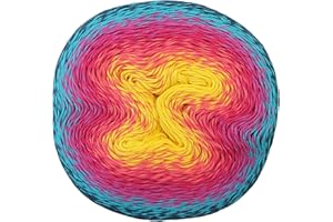 Scheepjes 1698-776 Fil De Laine Tourbillon, Longueur 1000 Mètres, Cocktail D'Eau De Rose