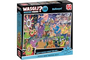 Wasgij Mystery 30 Bullseye! – Anspruchsvolles & kniffliges 1000-Teile-Puzzle für Erwachsene – 100% recycelter Karton – Einzigartiges Geburtstags Jumbo