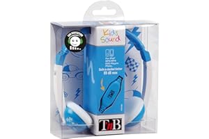 T'nB CSKIDBL Kids Sound Stereokopfhörer Kinder blau/weiß