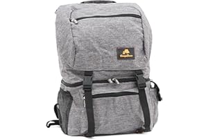 CampFeuer Zaino con scomparto refrigerante | grigio | Borsa isolante da 20 litri per BBQ, per il campeggio, la spiaggia e le attivitˆ sportive all'aperto
