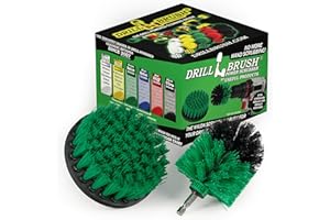 DRILLBRUSH Kitchen - Cleaning Supplies - Household Cleaners - Drill Brush - Grout Cleaner - Cast Iron Skillet - Pots and Pans - Scrub Brush - Stove - Oven Rack - Sink - Kitchen Table - Spin Brush - Flooring