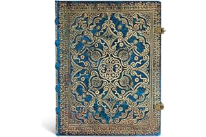 ‎PAPERBLANKS Paperblanks Equinoxe Azurblau Notizbuch Ultra Liniert, 180 x 230 mm