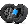 WC FreeZe Virtuoso - Hybrid Fabric Cooling Gel Replacement Earpads For Corsair Virtuoso Gaming Headset, Made by Wicked Cushions, Improved Durability, Thickness and Sound Isolation | Black