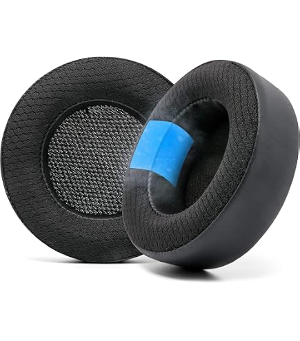 Coussinets De Remplacement Pour Casque Corsair Virtuoso RGB Wireless XT SE - Mousse Haute Densité, Gel Rafraîchissant