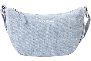 Levi's Women's Small Crossbody Bag OV, Light Blue, One, Jasnoniebieski