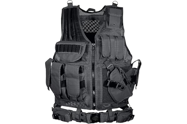 UTG 547 Gilet Tactique Style Agent de Police
