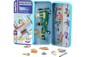 MIEREDU MIER EDU Puzzle Magnétique Mes Voyages en Avions ME0881