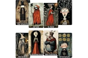 Jrskvaro Daydream Tarot Cards for Beginners, Tarot Deck Surreal Dreamlike Style, Fortune Telling Cards