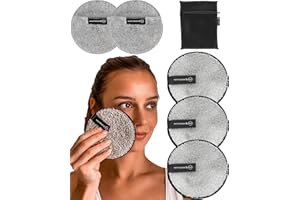 Ogato® Reusable Makeup Remover Pads and Eye Makeup Remover Pads Set - Just Use Water- XL Reusable Face Pads - Eco Friendly - FREE Laundry Bag - Makeup Remover Cloth For All Skin Types