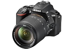 Nikon D5500 + Nikkor 18-140 VR Fotocamera Reflex Digitale, 24,2 Megapixel, LCD Touchscreen Regolabile, Wi-Fi Incorporato, Nero [Versione EU]