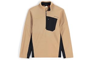 Spyder Kurtka polarowa Mężczyźni Bandit półzamek błyskawiczny