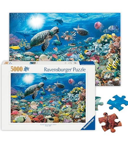 Puzzle Ravensburger 17419 Kingdom under water - Puzzle de 9000 pièces pour adultes et enfants à partir de 14 ans