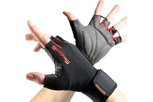 MACCIAVELLI® - Guanti Palestra per Sollevamento Pesi | Con Protezione Completa del Palmo e Impugnatura | Guanti allenamento ideale per Fitness, Bodybuilding, Crosstraining y Calistenia | per Uomini e Donne