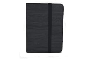 ANVAL Funda para Libro electrónico eReader eBook de 6 Pulgadas - Woxter, Tagus, BQ, Energy, SPC, Sony, Inves, Papyre, Wolder, Nolim - 6" Universal (6", Negro)