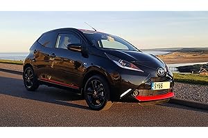 AC WOW Lot de 2 déflecteurs d'air compatibles avec Toyota Aygo Citroën C1 Peugeot 108 5 portes à hayon 2014 2015 2016 2017 2018 2019 2020 2021