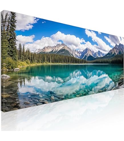 Quadro Moderno Su Tela, Poster E Stampa Di Paesaggi, Natura, Montagna, Hotel, Foto Artistiche D - Foto 10