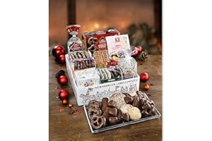 ‎LEBKUCHENWELT LEBKUCHEN WELT Lebkuchen Geschenkbox ca. 2.050g Gebäckmischung Präsent-Box Weihnachtspaket Lebkuchen-Paket Weihnachtliche Geschenkbox Geschenkset Lebkuchenmischung