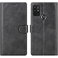 Cresee for Motorola Moto G30 / G10 Case, PU Leather Wallet Flip Cover [3 Card Slots 1 Money Pocket] [Magnetic Closure] [Stand