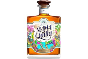 MAMA QUILLA - Rhum Vieux XA - Médaille d’or Rum & Cachaça Masters 2022 - 40 % Alcool - Origine : Guatemala - Bouteille de 70 cl