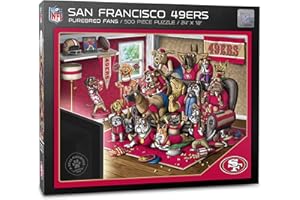 YouTheFan NFL unisex-adulto NFL purosangue Fan "A Real Nailbiter" Puzzle