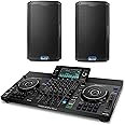 Denon DJ SC LIVE 4 Standalone DJ Controller with Wi-Fi Streaming and 2x Alto Professional TS410 2000W 10 Inch Active PA Speakers