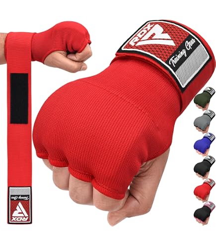 Gants Intérieurs Gel FIGHTR 2.0 - Bandages 90cm - Pour Boxe, MMA, Muay Thai