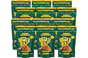 NOTORIOUS NOOCH CO - Cheesy Flavour Vegan Food Seasoning - Plant-Based Nutritional Yeast - Pack of 12