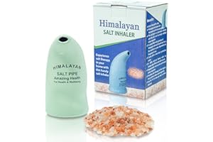 Amazing Health Salt Inhaler - Himalayan Salt Pipe - Natural Respiratory Aid